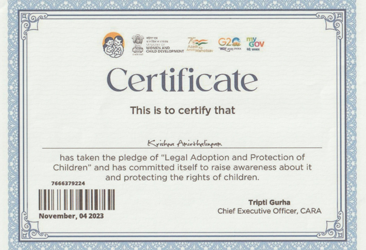 Child Protection Pledge